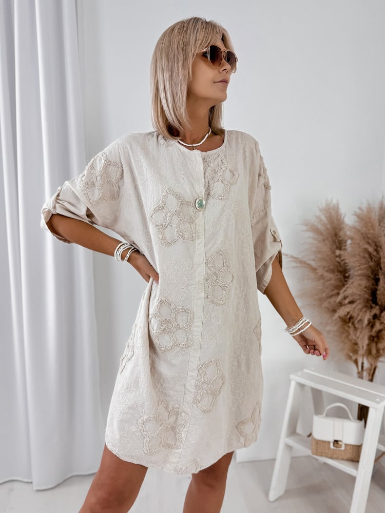 SUKIENKA MARISTELLA BEŻOWA