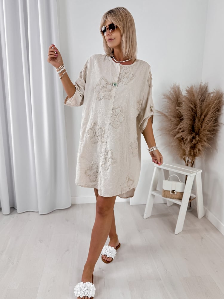 SUKIENKA MARISTELLA BEŻOWA