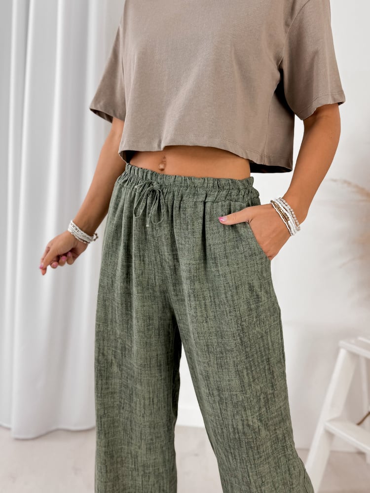 SPODNIE CALABRIA KHAKI