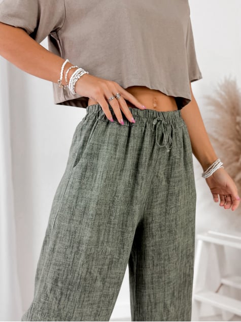 SPODNIE CALABRIA KHAKI