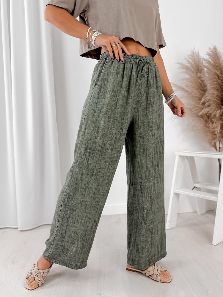 SPODNIE CALABRIA KHAKI