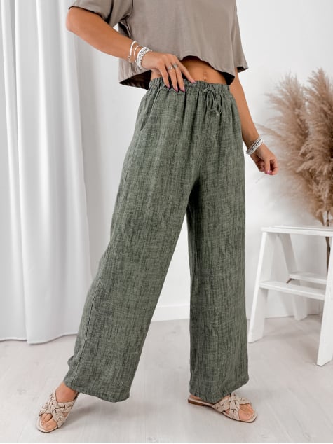 SPODNIE CALABRIA KHAKI