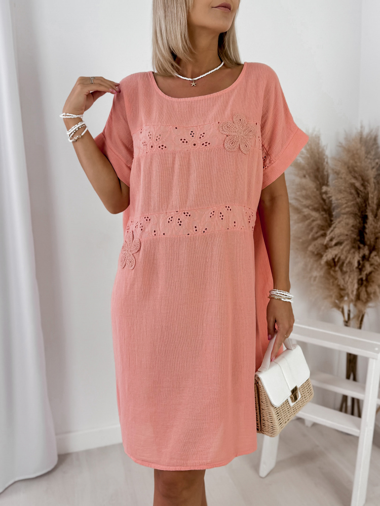 SUKIENKA SERINA KORALOWA