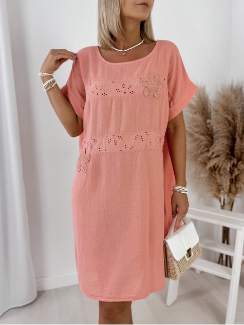 SUKIENKA SERINA KORALOWA