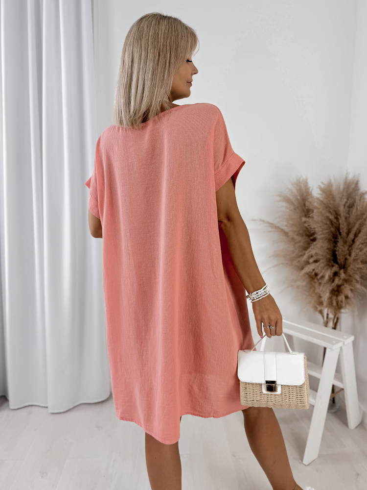 SUKIENKA SERINA KORALOWA