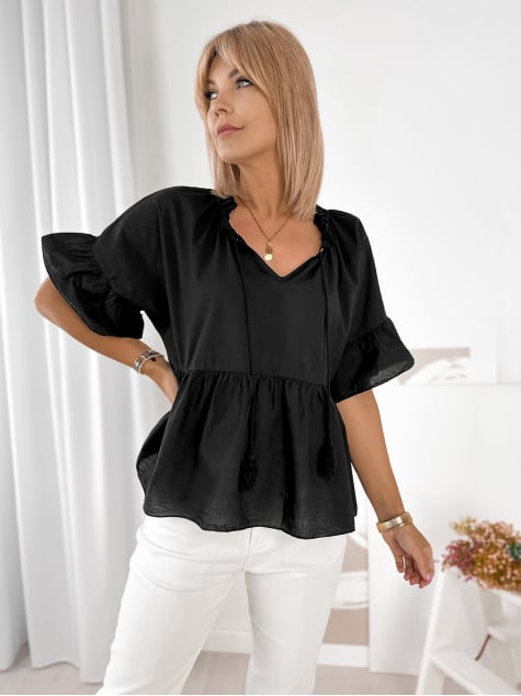 BLUZKA FAVINYA CZARNA