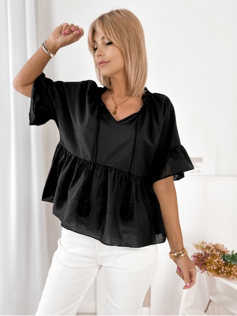 BLUZKA FAVINYA CZARNA