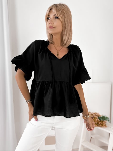 BLUZKA FAVINYA CZARNA