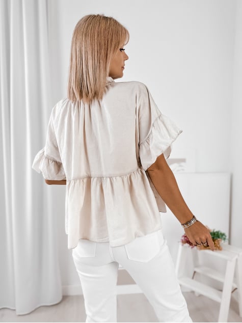 BLUZKA FAVINYA BEŻOWA