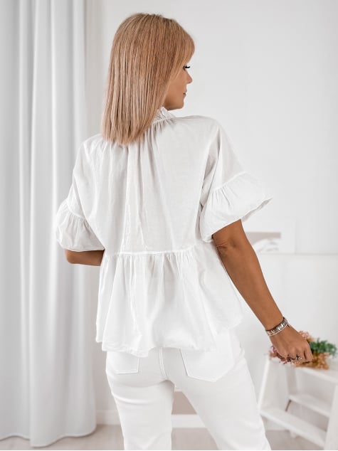 BLUZKA FAVINYA BIAŁA