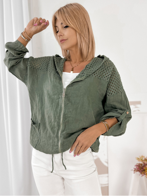 BLUZA VENETTA KHAKI