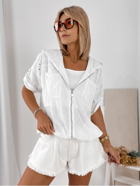 BLUZA AURHONA BIAŁA