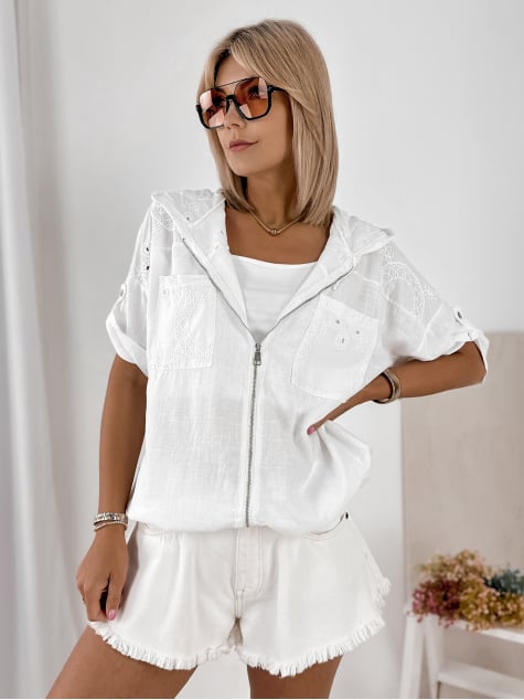 BLUZA AURHONA BIAŁA