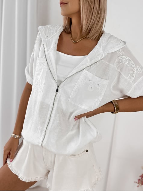 BLUZA AURHONA BIAŁA