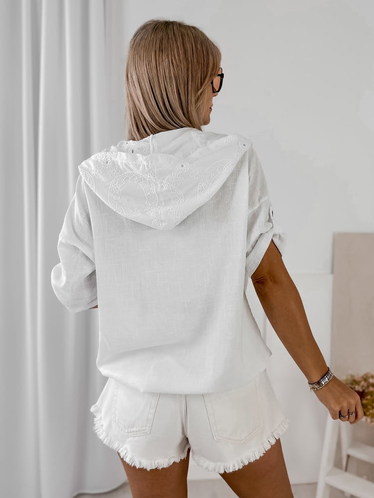 BLUZA AURHONA BIAŁA