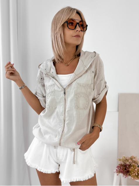 BLUZA AURHONA BEŻOWA