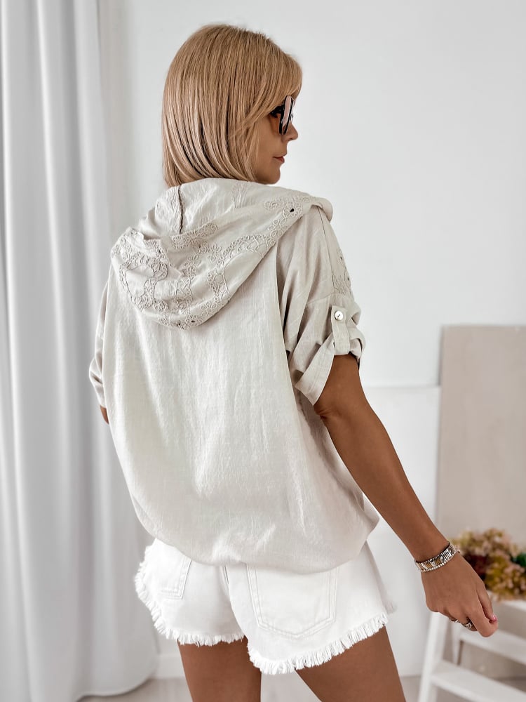 BLUZA AURHONA BEŻOWA