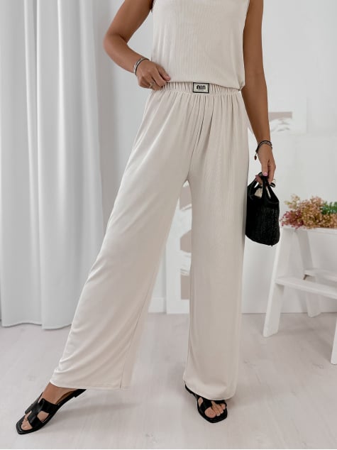 SPODNIE PIEMONTE BEŻOWE