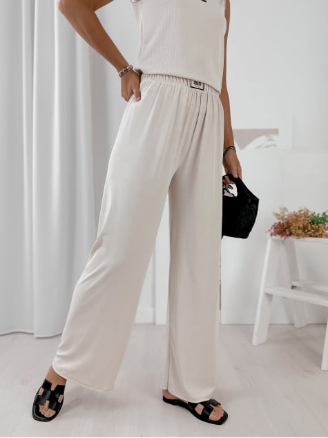 SPODNIE PIEMONTE BEŻOWE