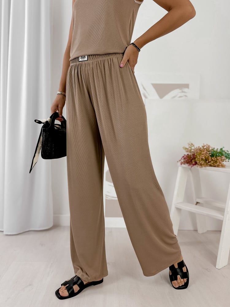 SPODNIE PIEMONTE CIEMNOBEŻOWE