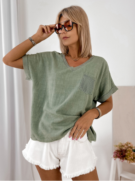 BLUZKA YORKINA KHAKI