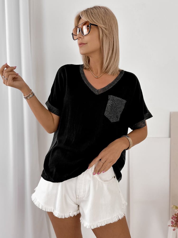 BLUZKA YORKINA CZARNY