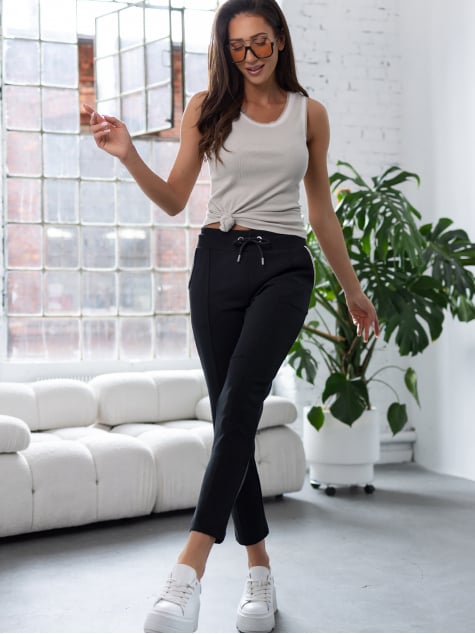 SPODNIE FRONTERA CZARNE