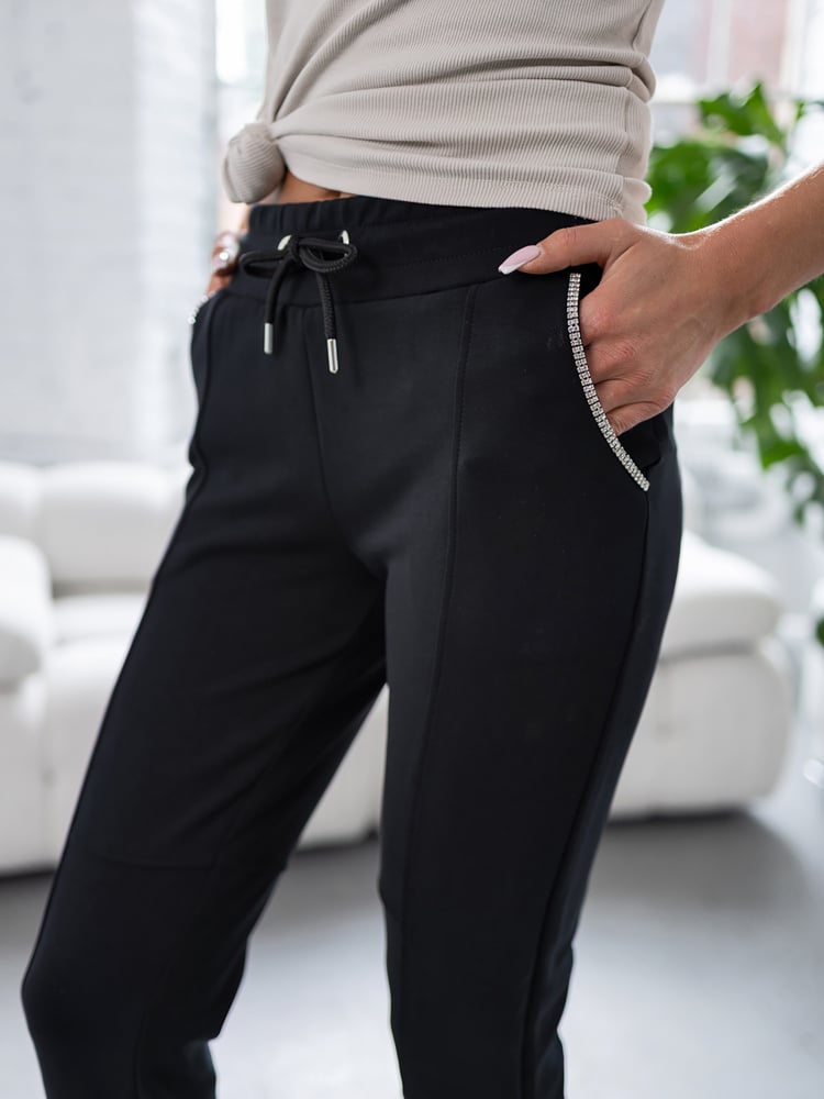 SPODNIE FRONTERA CZARNE