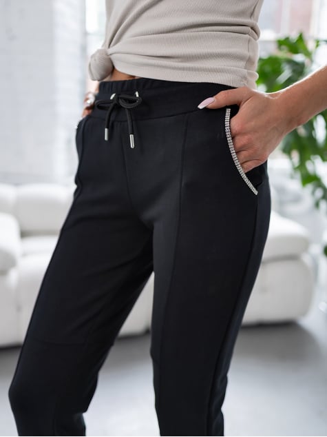 SPODNIE FRONTERA CZARNE