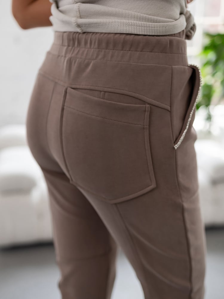 SPODNIE FRONTERA BRĄZOWE