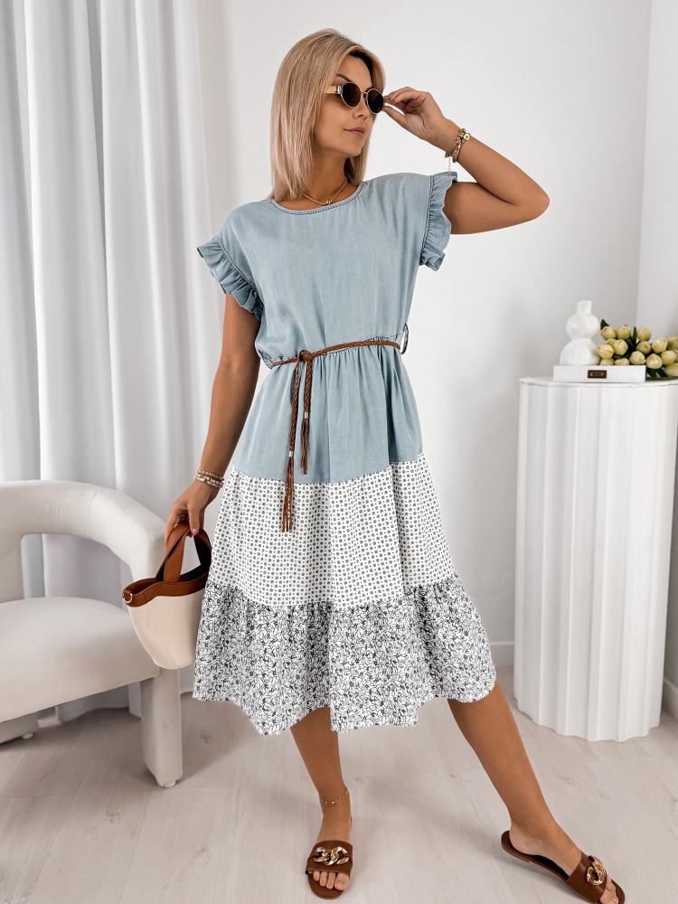 SUKIENKA DARRIBIA JASNONIEBIESKA