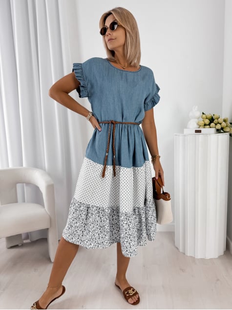 SUKIENKA DARRIBIA NIEBIESKA