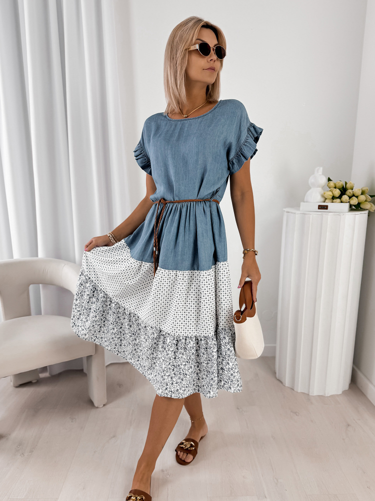 SUKIENKA DARRIBIA NIEBIESKA