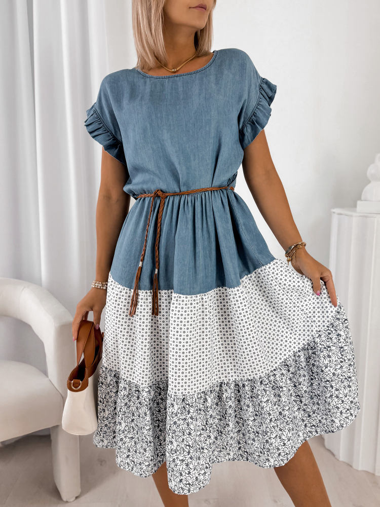 SUKIENKA DARRIBIA NIEBIESKA