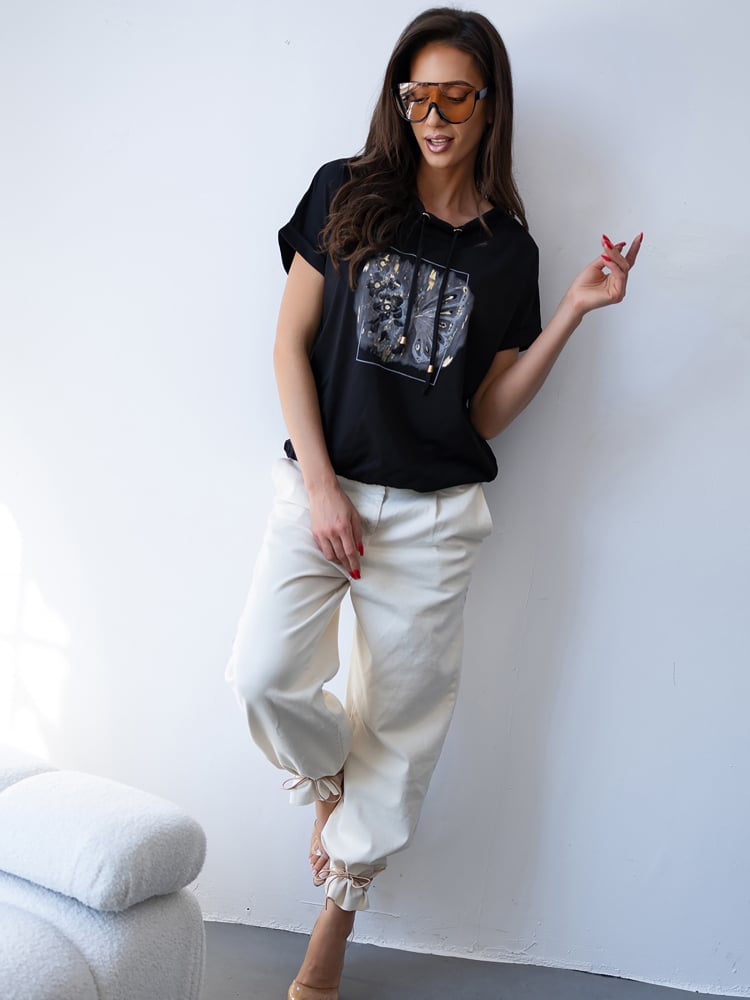 BLUZKA KELISSA CZARNA