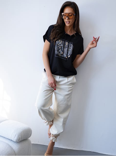 BLUZKA KELISSA CZARNA