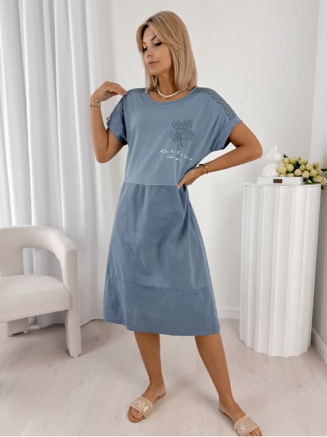 SUKIENKA ROCHE NIEBIESKA
