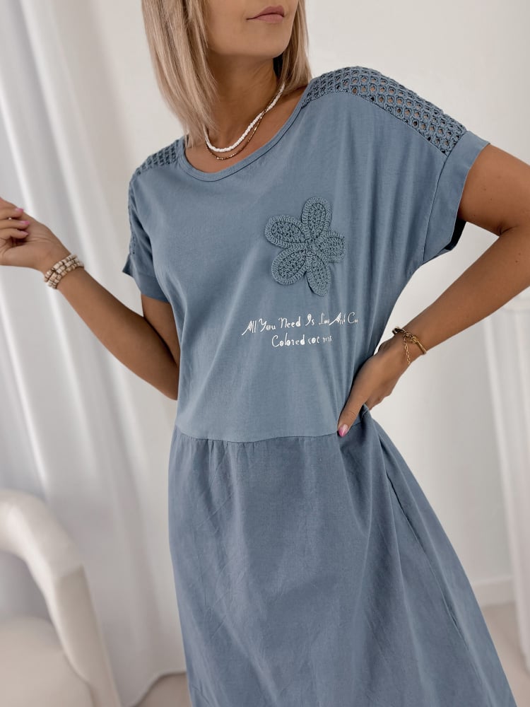 SUKIENKA ROCHE NIEBIESKA