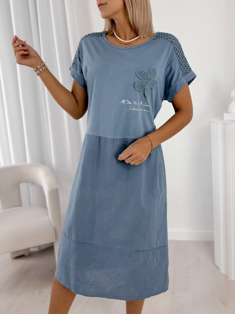 SUKIENKA ROCHE NIEBIESKA