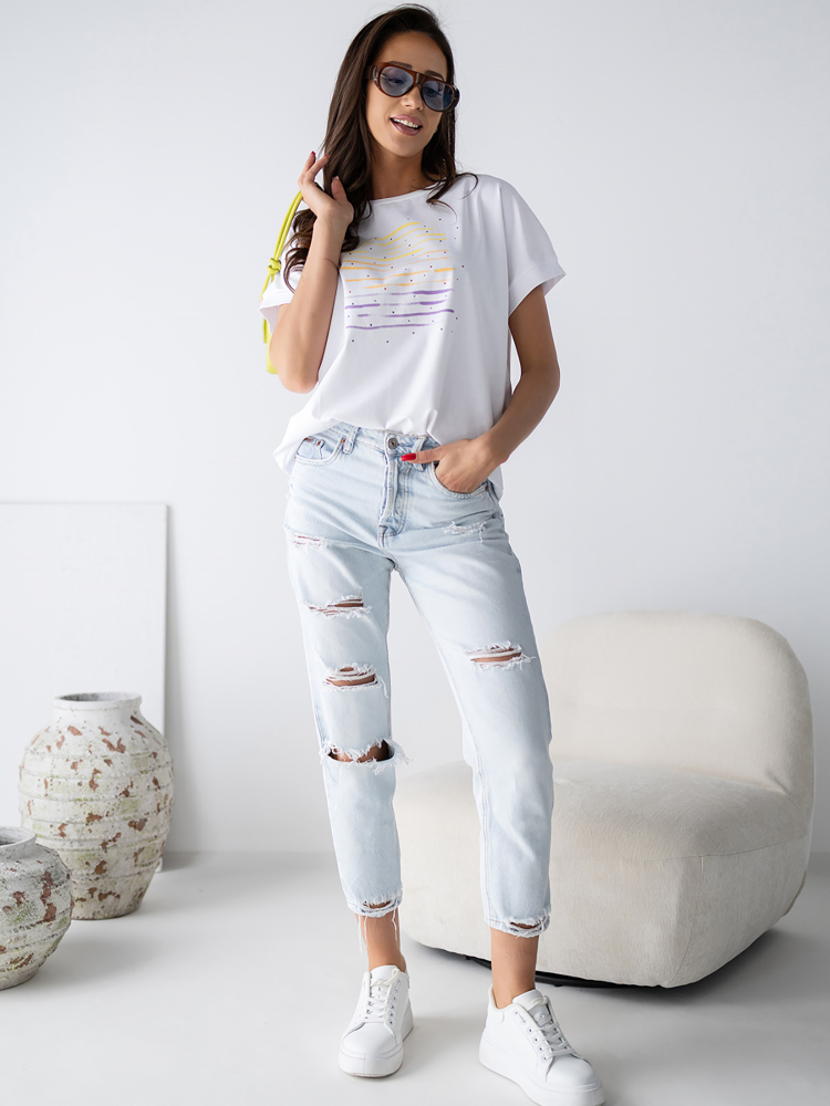 BLUZKA TIRALIA BIAŁA