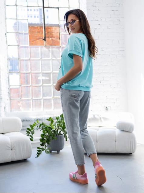 BLUZKA ELZANI MIĘTOWA