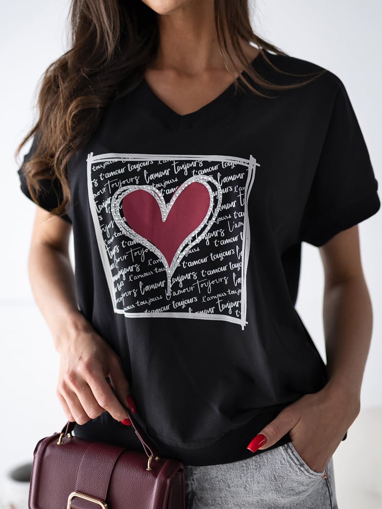 BLUZKA ELZANI CZARNA