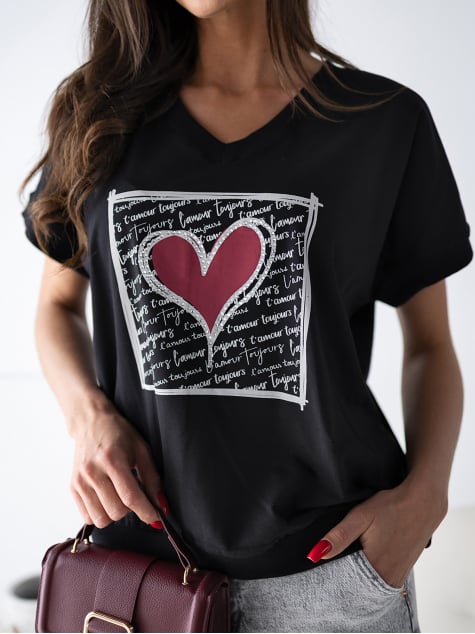 BLUZKA ELZANI CZARNA