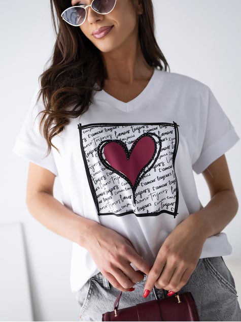 BLUZKA ELZANI BIAŁA