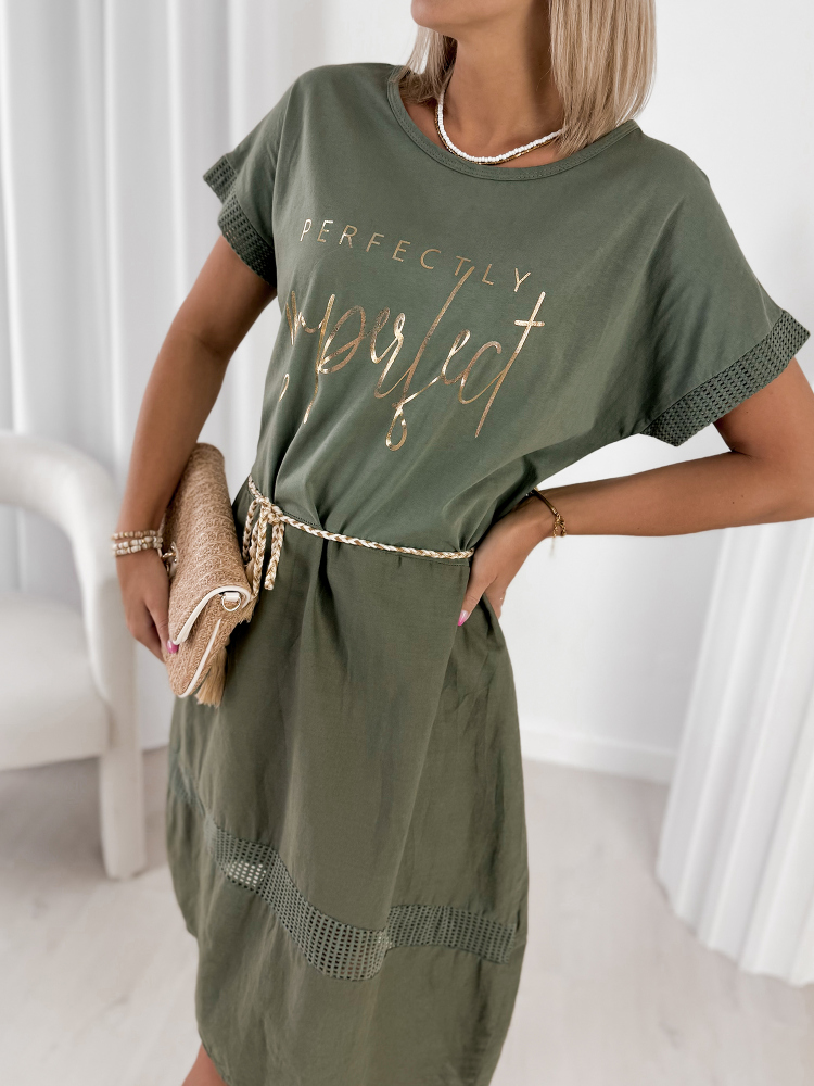 SUKIENKA SANTORINIA KHAKI