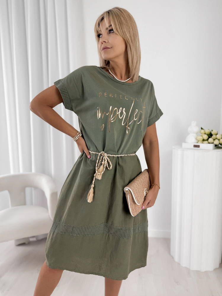 SUKIENKA SANTORINIA KHAKI