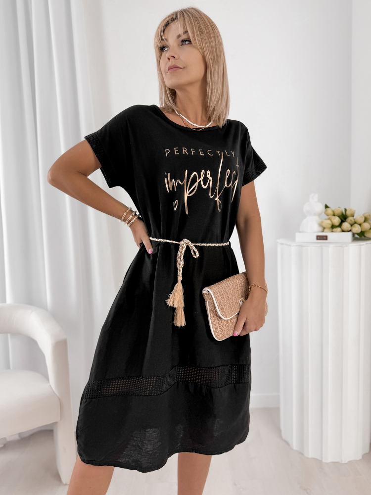 SUKIENKA SANTORINIA CZARNA