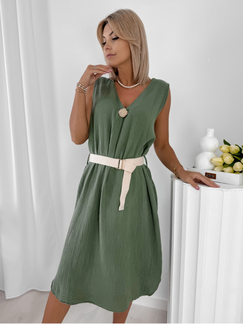 SUKIENKA OLITE KHAKI