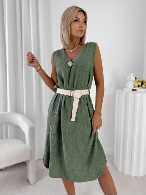 SUKIENKA OLITE KHAKI