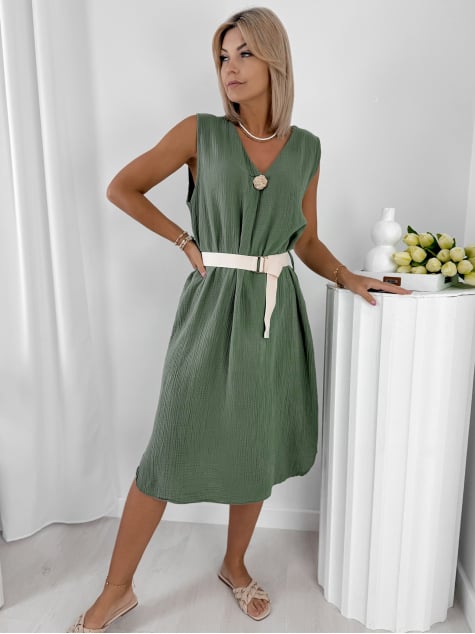 SUKIENKA OLITE KHAKI